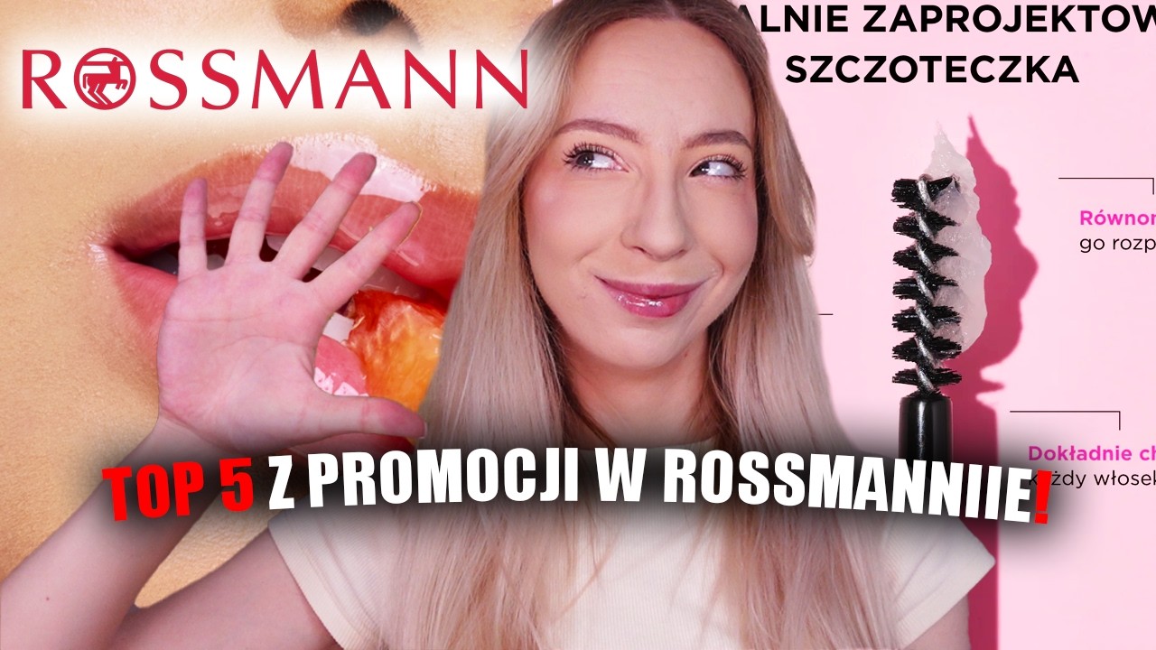 TOP 5 KOSMETYK&Oacute;W DO MAKIJAŻU Z PROMOCJI W ROSSMANNIE DO 22 LIPCA
