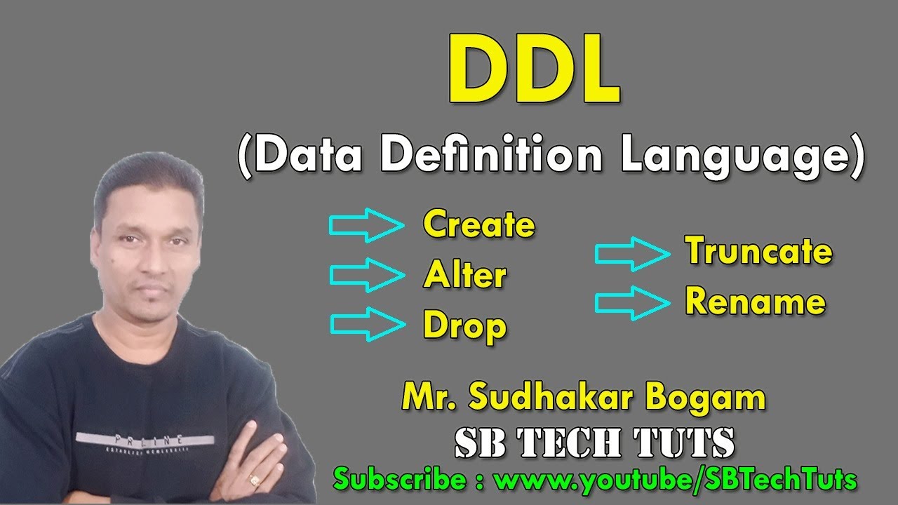 DDL Commands in SQL | DDL (Create, Alter, Drop, Truncate and Rename) Commands | DDL Queries | DBMS