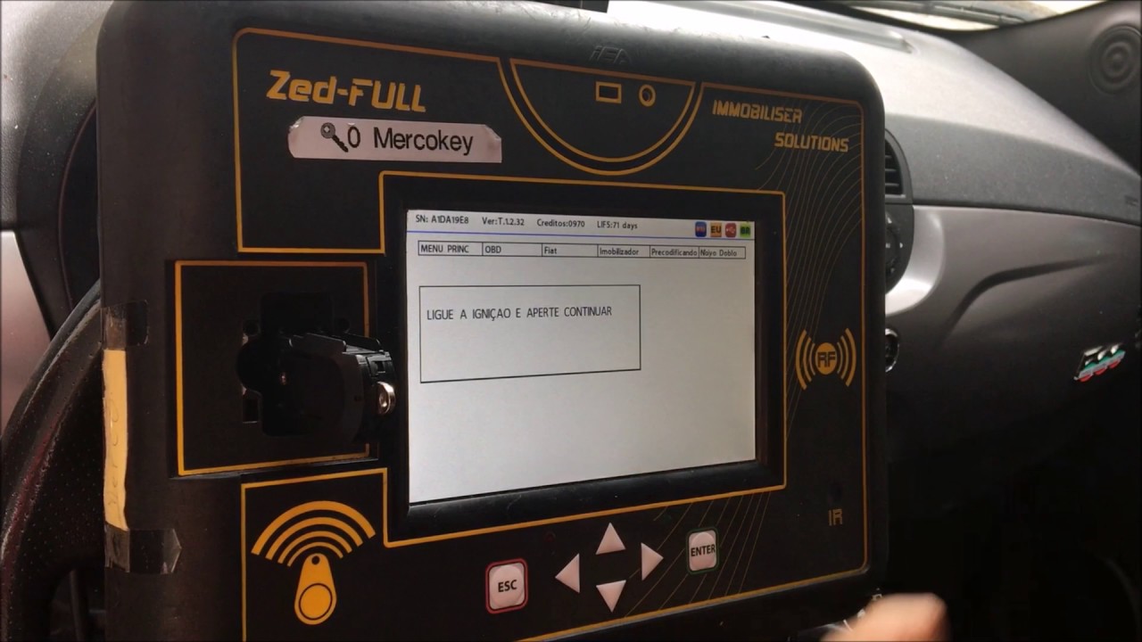 Evento Mercokey 2016 - Programação de Fiat 500 com a Zed-FULL