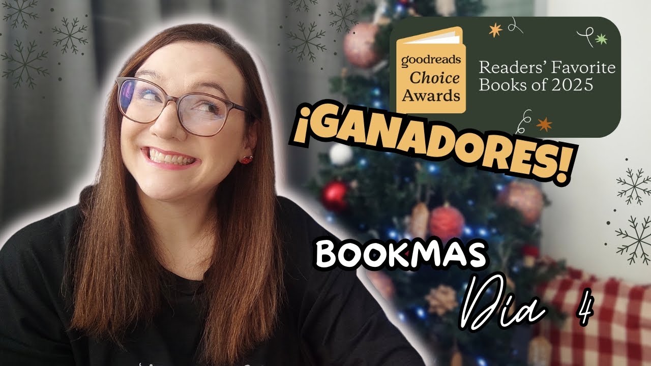 GANADORES MEJORES LIBROS GOODREADS 2025📖🎄BOOKMAS DÍA 4💫✨ Romántica, Misterio, Romantasy/VLOGMAS