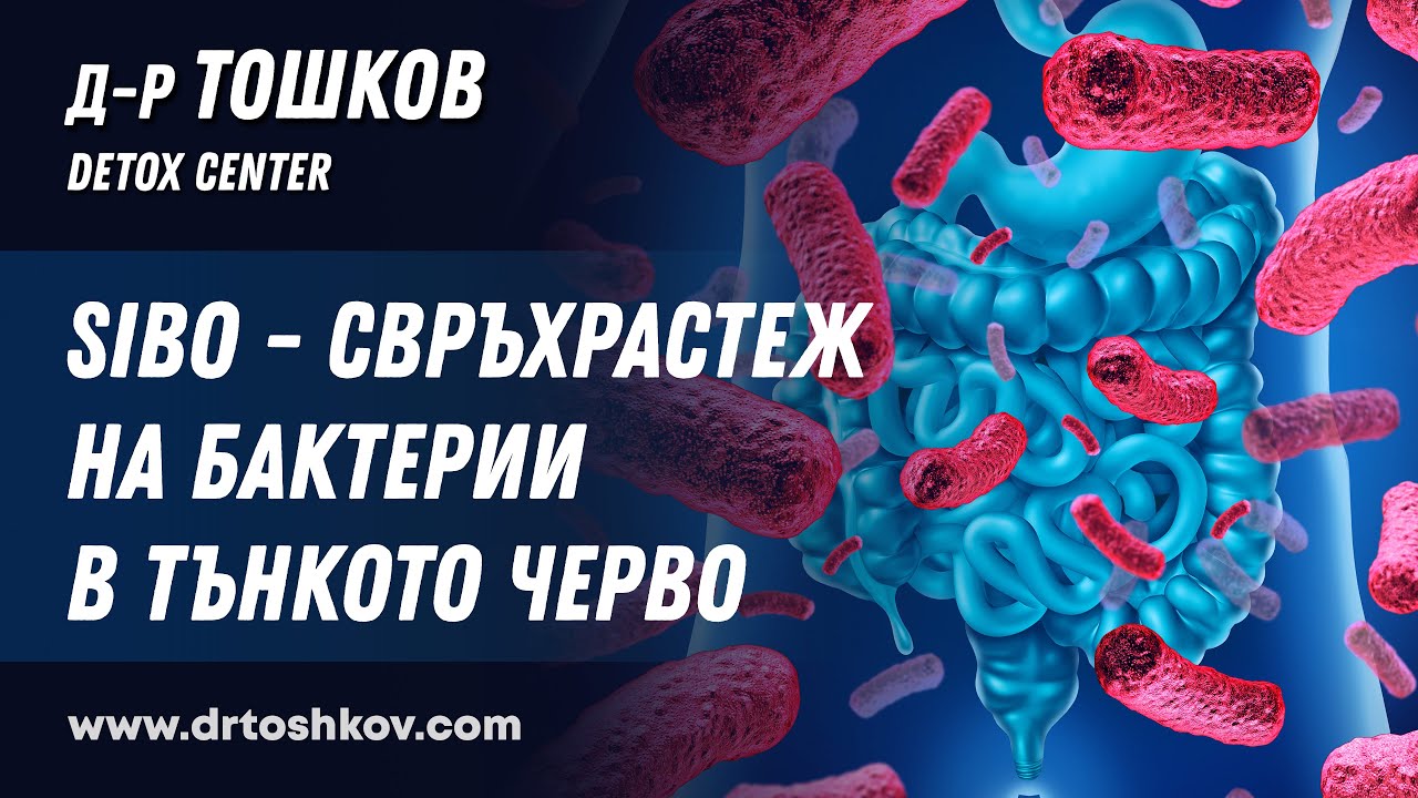 SIBO - свръхрастеж на бактерии в тънкото черво