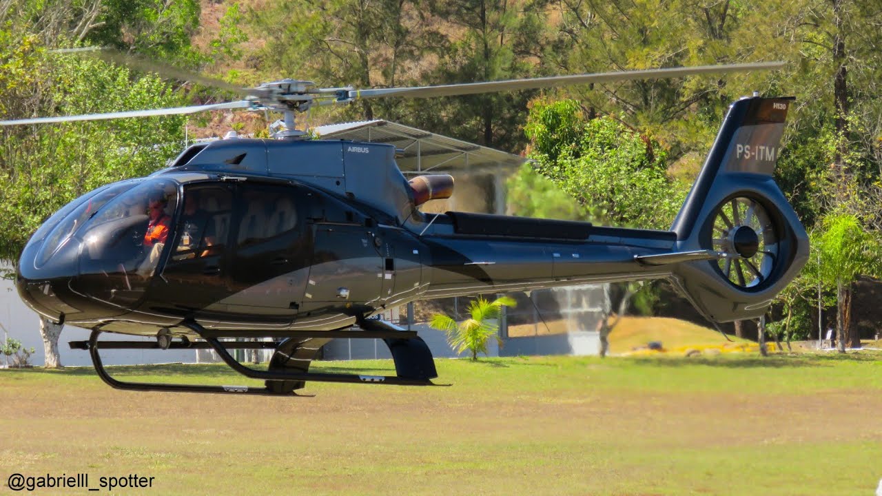 NOVO HELICÓPTERO AIRBUS H130 T2 (PS-ITM) Helicóptero que o Rômulo do canal voando comigo vai pilotar