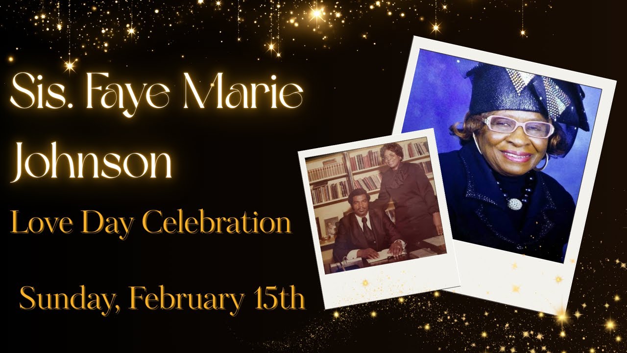 2.15.26 Sis. Faye Marie Johnson Love Day | Lyons Unity MBC | Pastor Delwin E. Benton