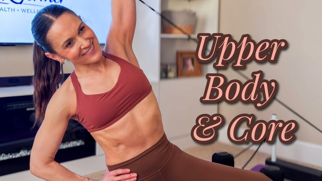 45-Minute Intermediate Reformer Pilates | Upper Body & Core Strength
