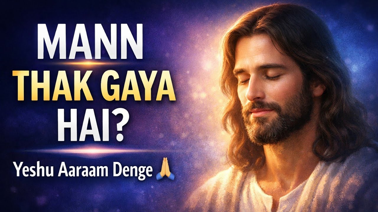 सोने से पहले ये प्रार्थना | हर चिंता दूर होगी | रात्रि भजन#yeshubhajan #prayer #yeshumasihsong 