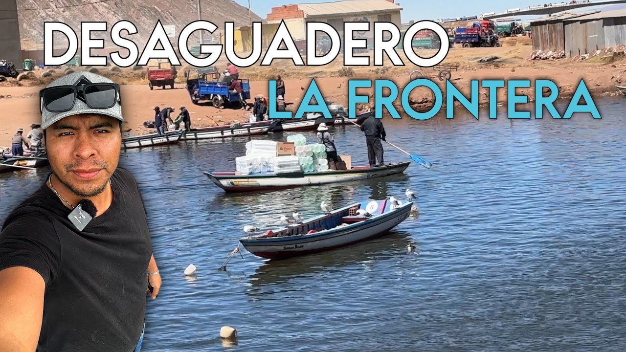 ¿Cómo es la frontera de Perú y Bolivia en DESAGUADERO? 🤔