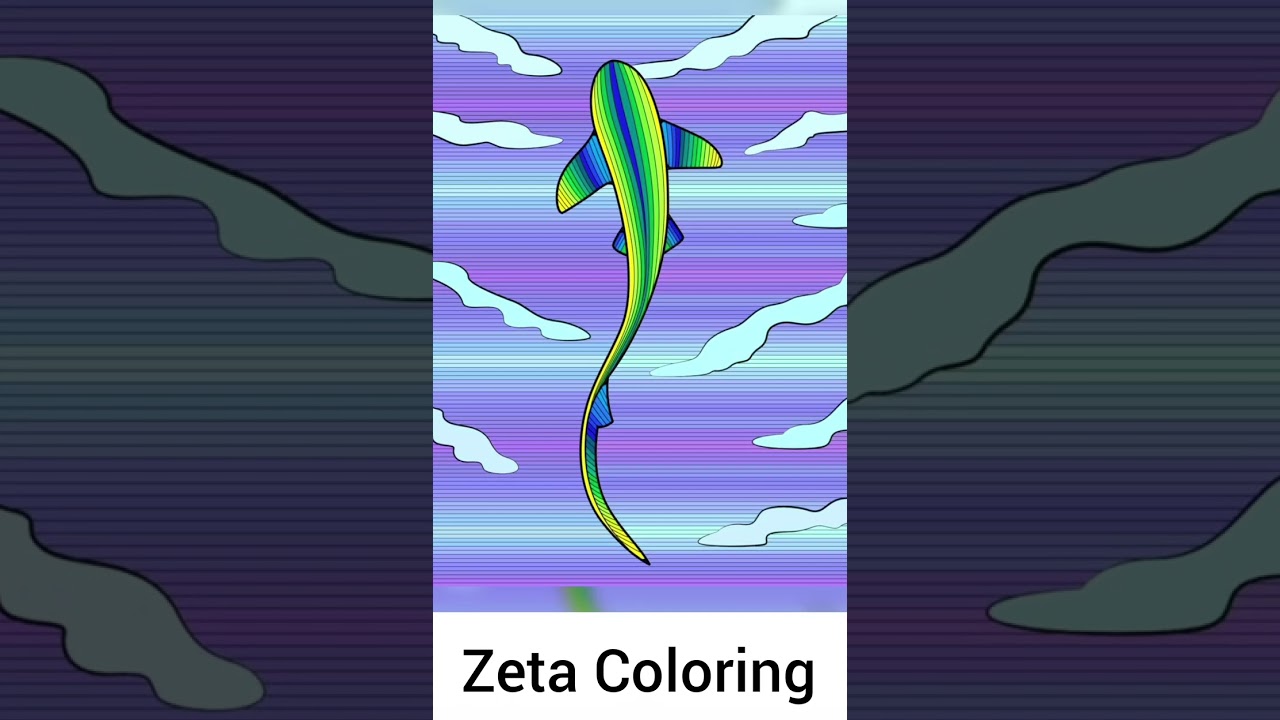 Digital mandala colouring viral video Zeta Coloring pages satisfying Digital painting 