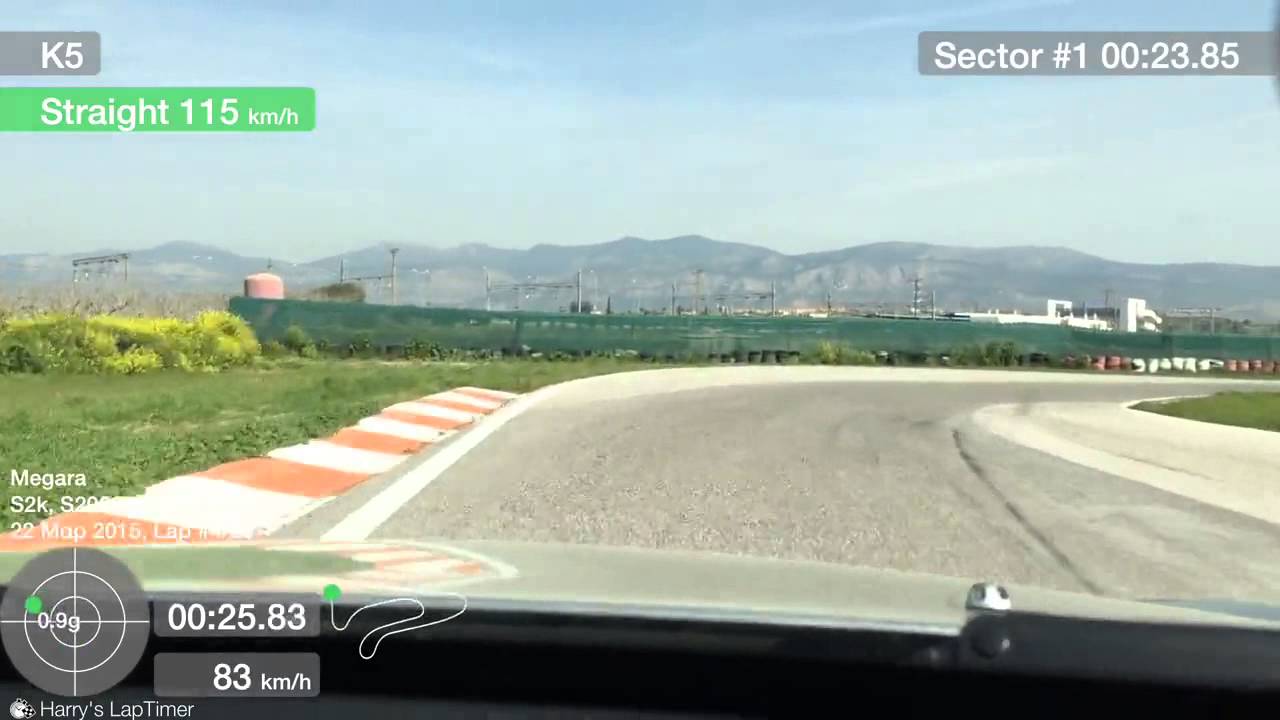 S2000 in Megara (1:08.7)