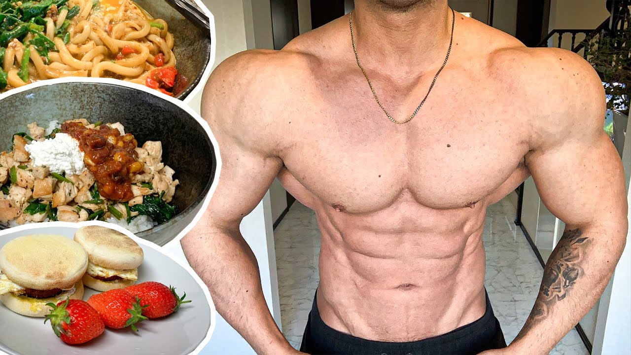 【フル食】体脂肪抑えながらデカくなる！増量期の食事！