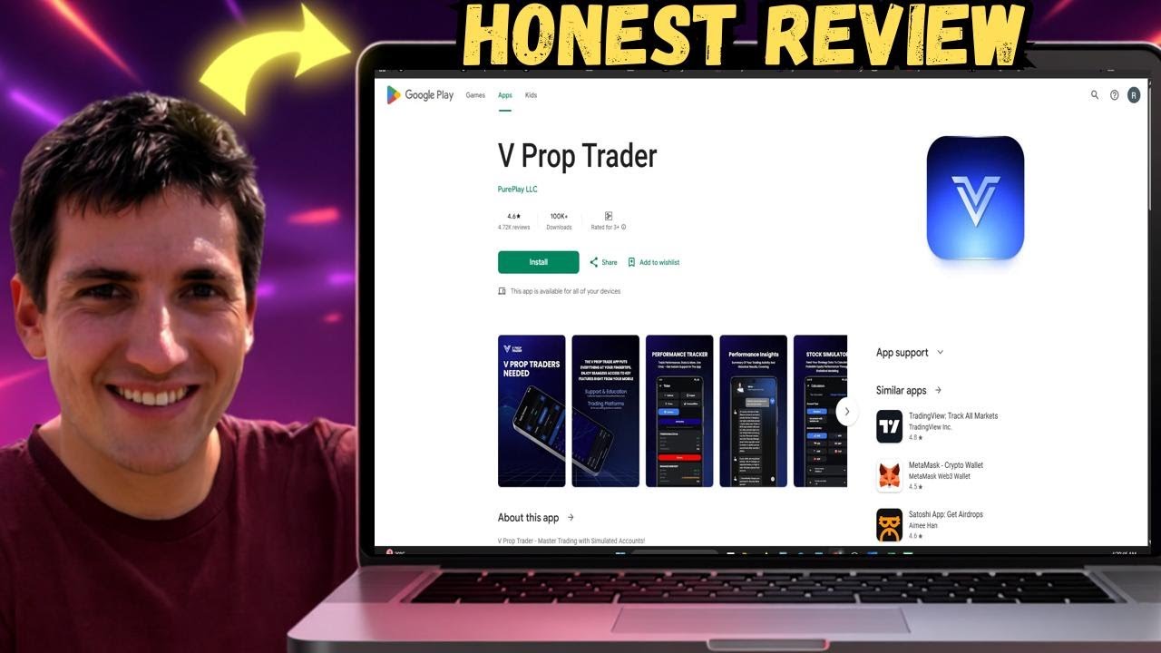 Обзор V Prop Trader: законное торговое приложение или мошенничество? Раскрыта правда