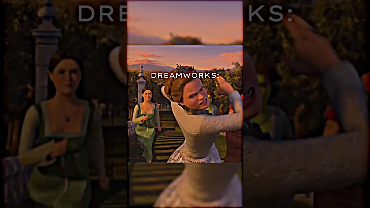 DISNEY VS DREAMWORKS #shorts #memes #disney #dreamworks #princess