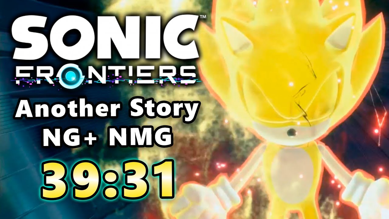 Sonic Frontiers Another Story NG+ No Major Glitches Speedrun in 39:31 [RTA] (Unofficial category)
