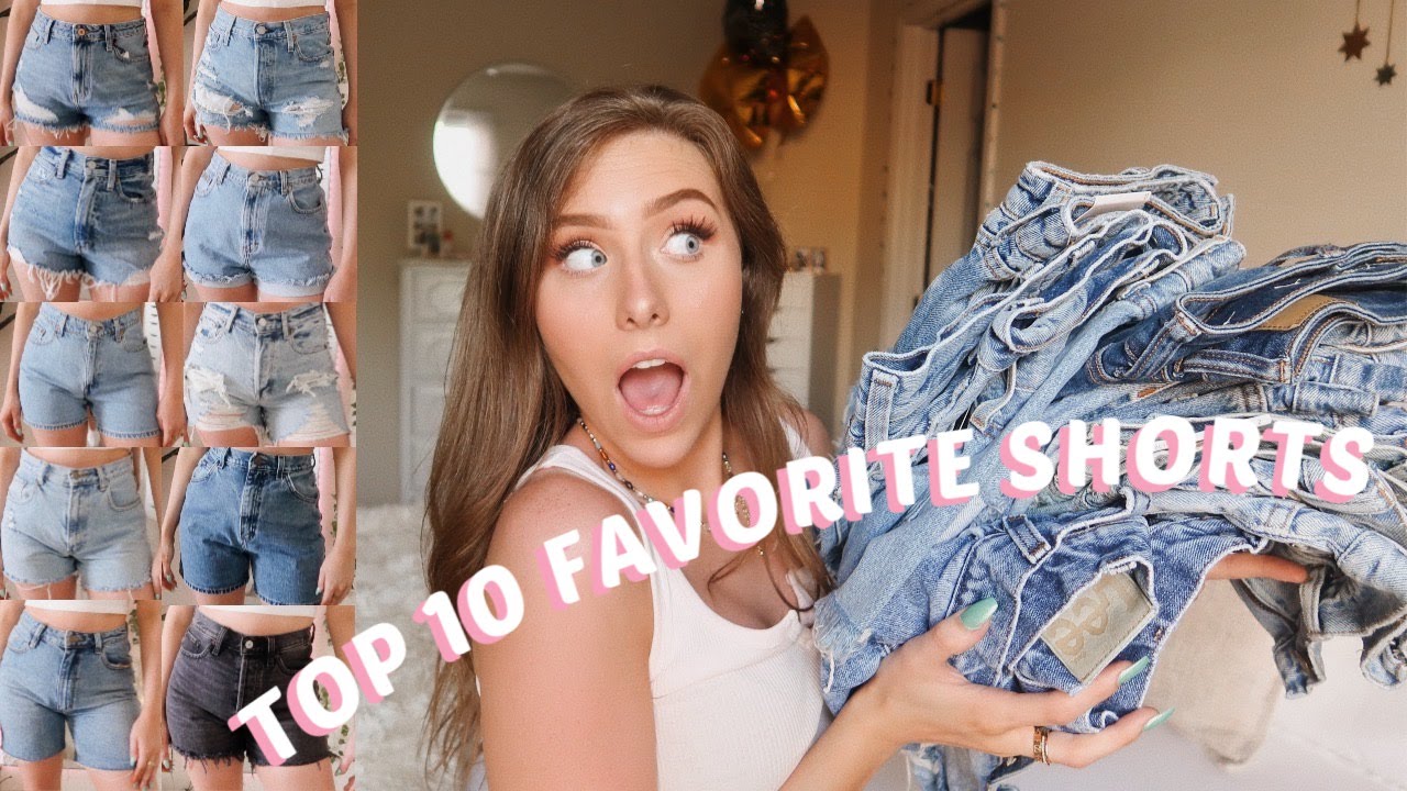 MY TOP 10 FAVORITE SHORTS | TRY ON & REVIEW | BEST SHORTS!
