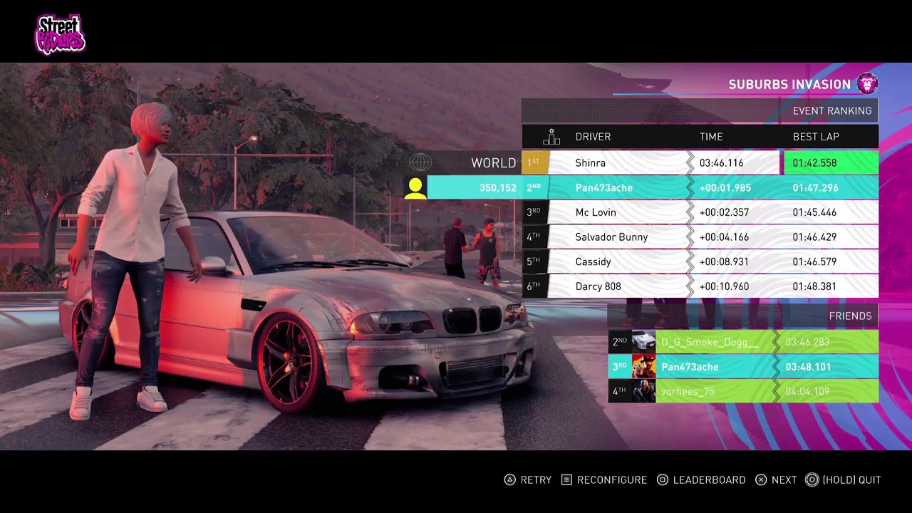 Mrnfs live Racing broadcast