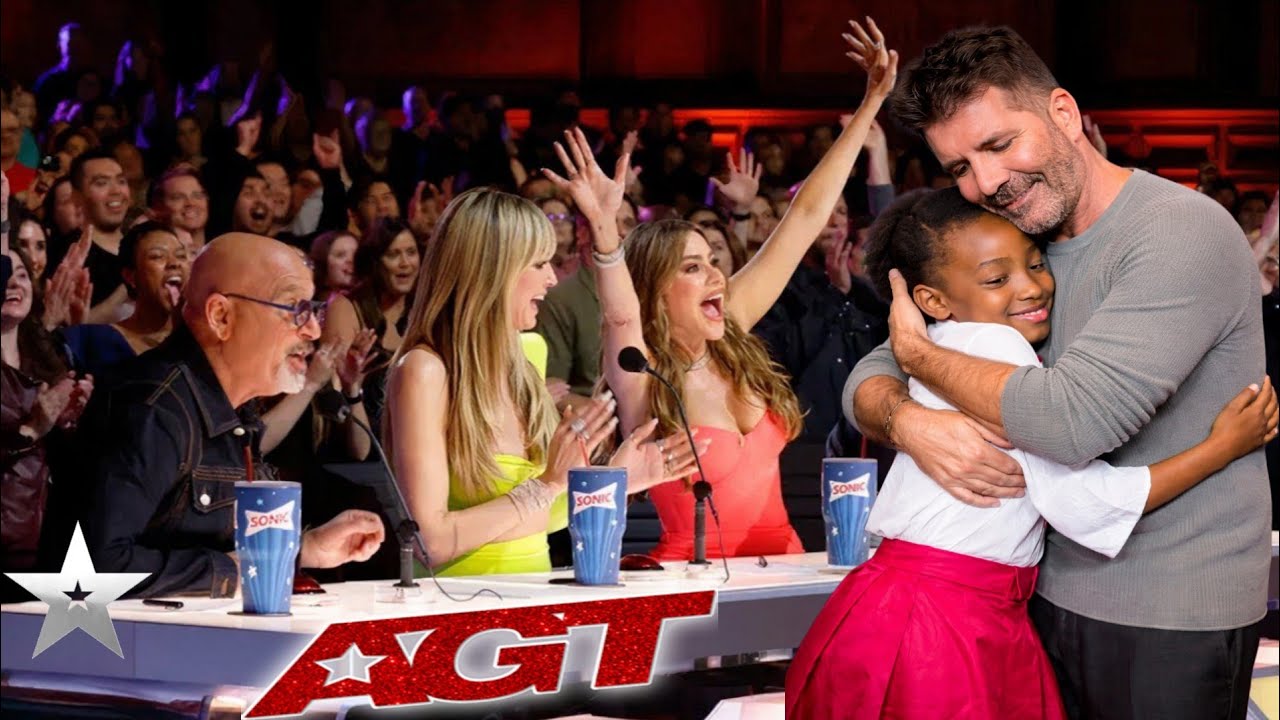 In Front of the AGT Judges, Little African kid Neilla Took an Unforgettable Picture with Simon Cowel