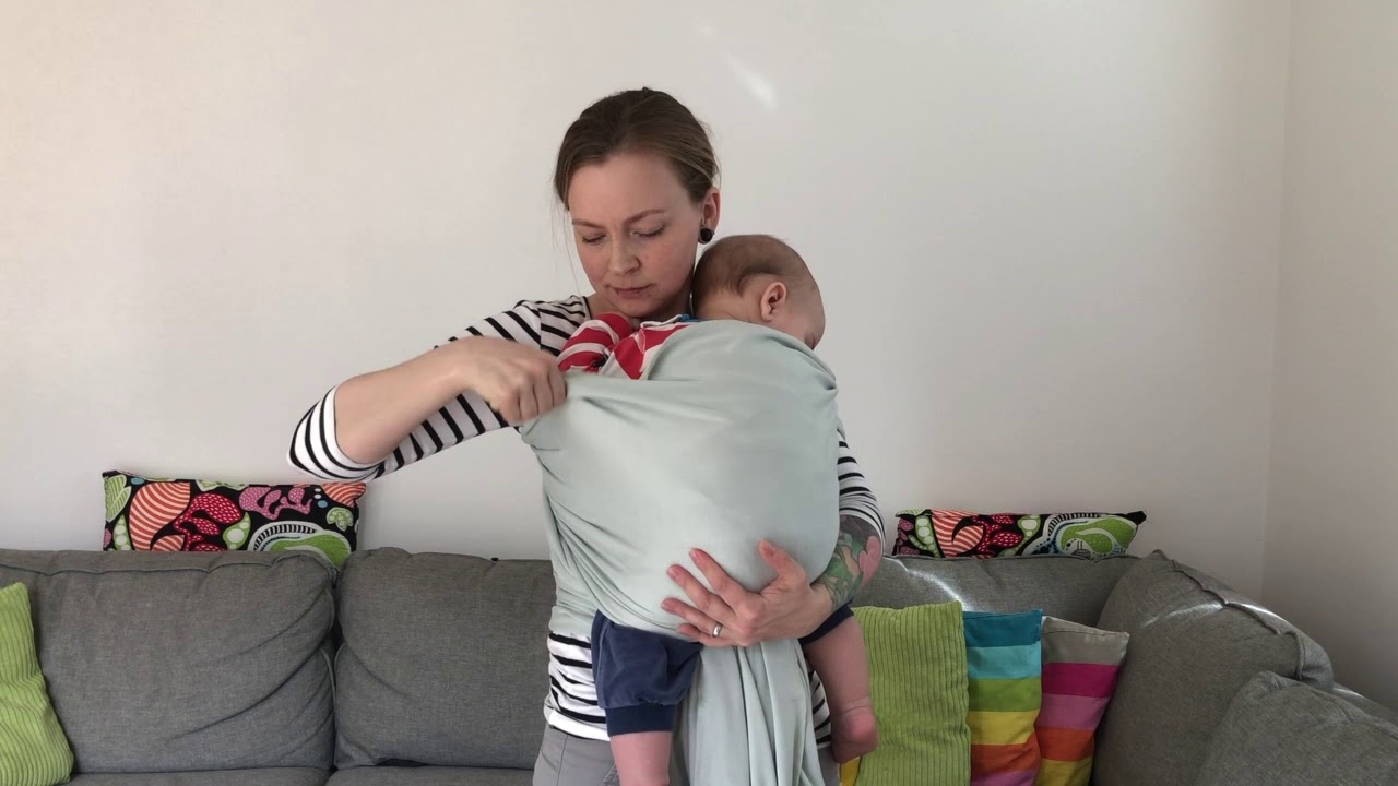 Robin's Hip Carry - trik&aring;sjal, stretchy wrap, Babylonia Tricot-Slen Bamboo