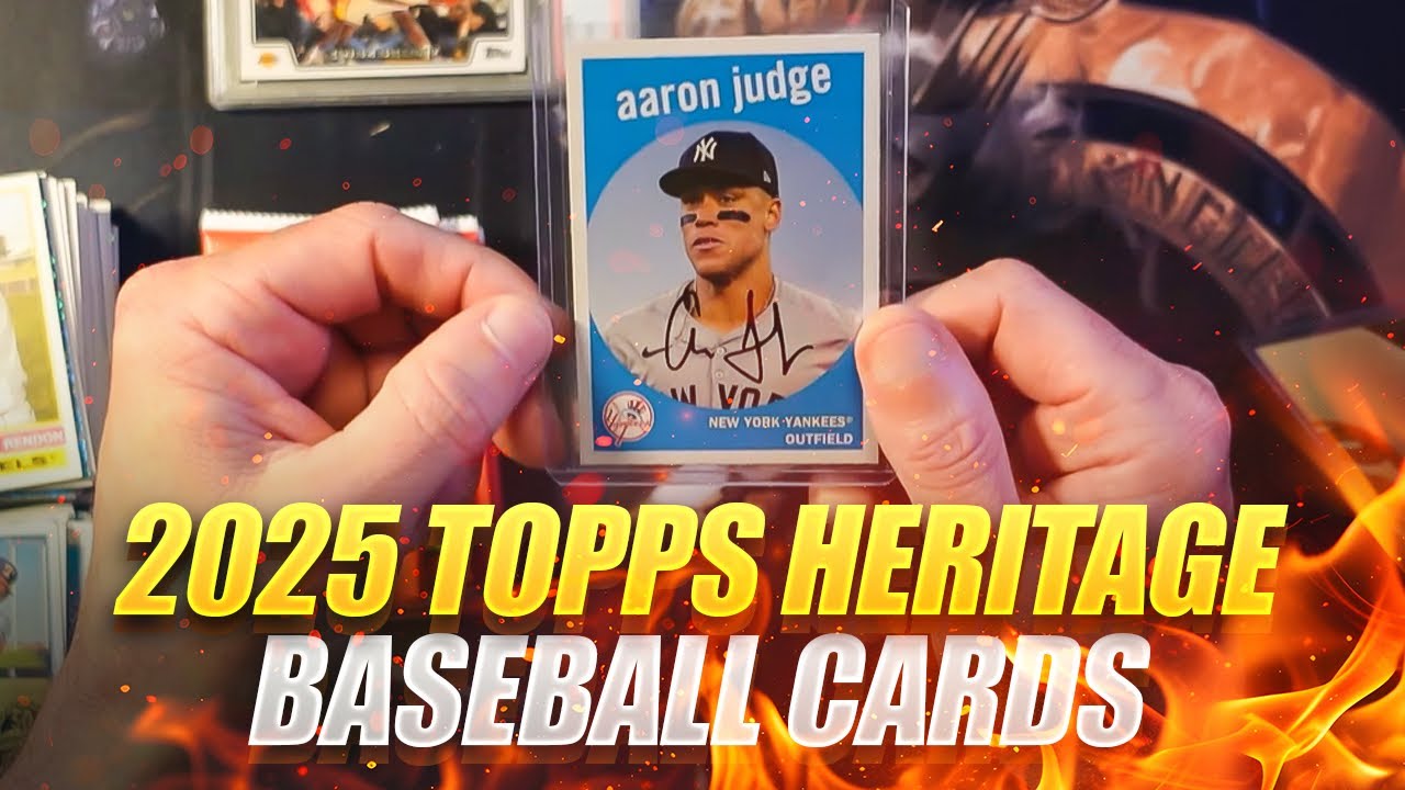 2025 Topps Heritage Baseball Cards (Hobby Box)