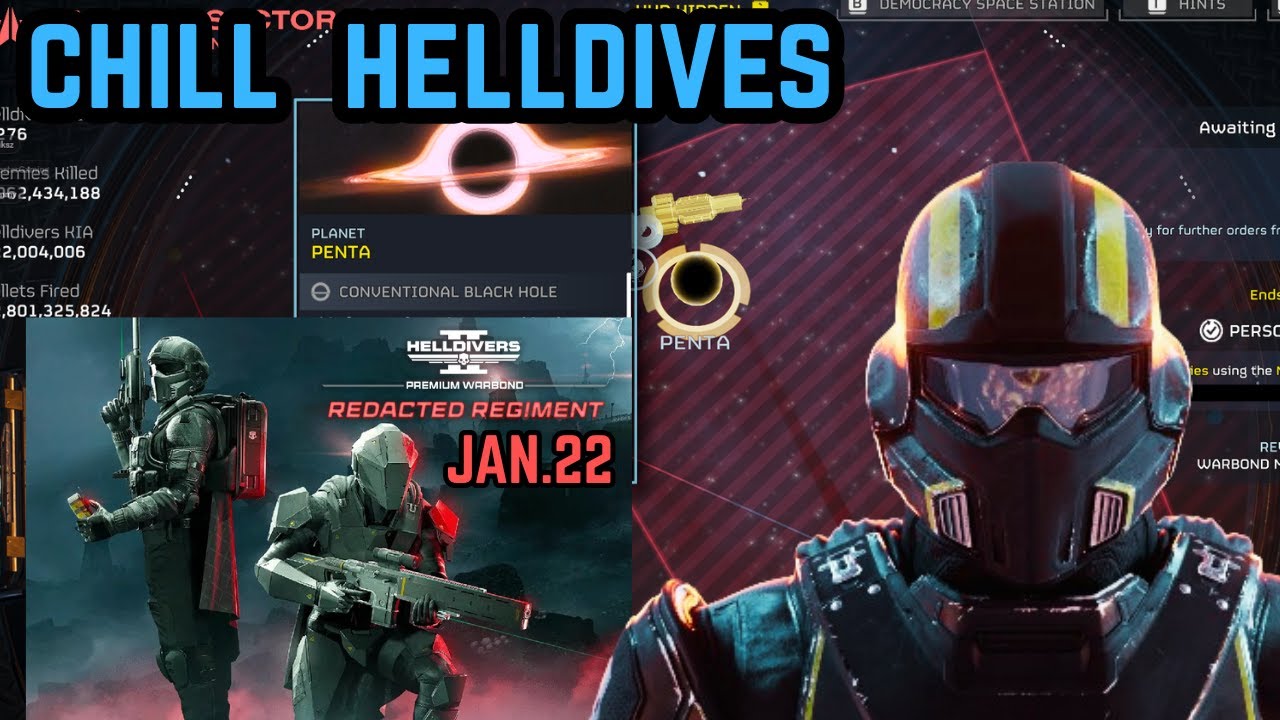 CHILL HELLDIVES | NEW WARBOND JAN. 22 | PENTA-GONE | HELLDIVERS 2 #helldivers2gameplay #helldivers2
