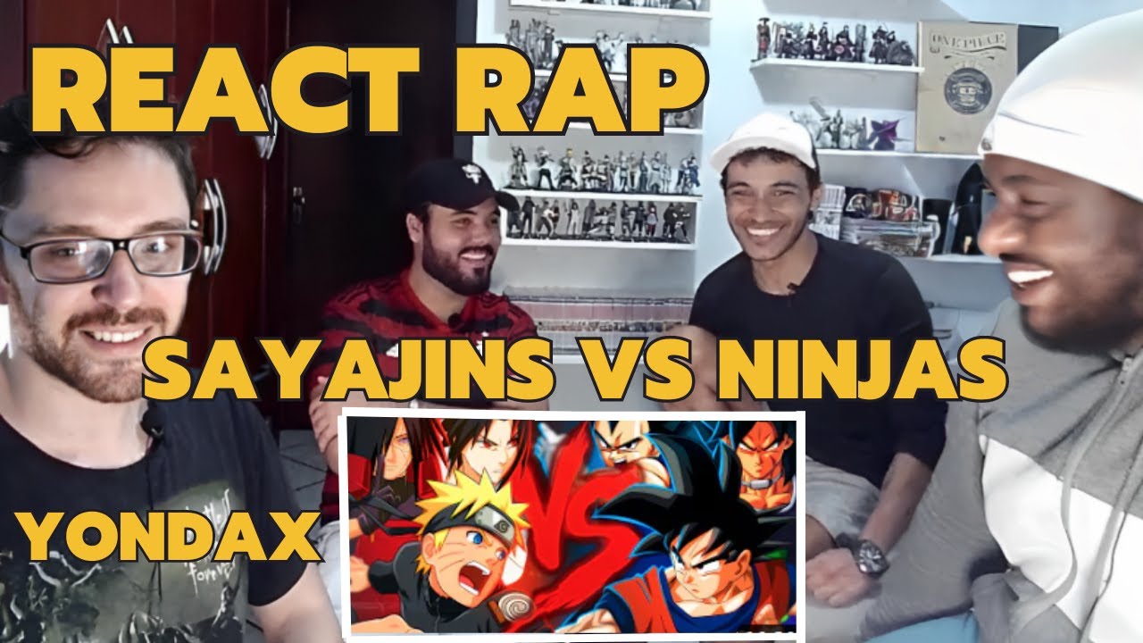 React RAP Ninjas VS. Saiyajins | Combate de Rimas (Prod. Micael) e Yondax