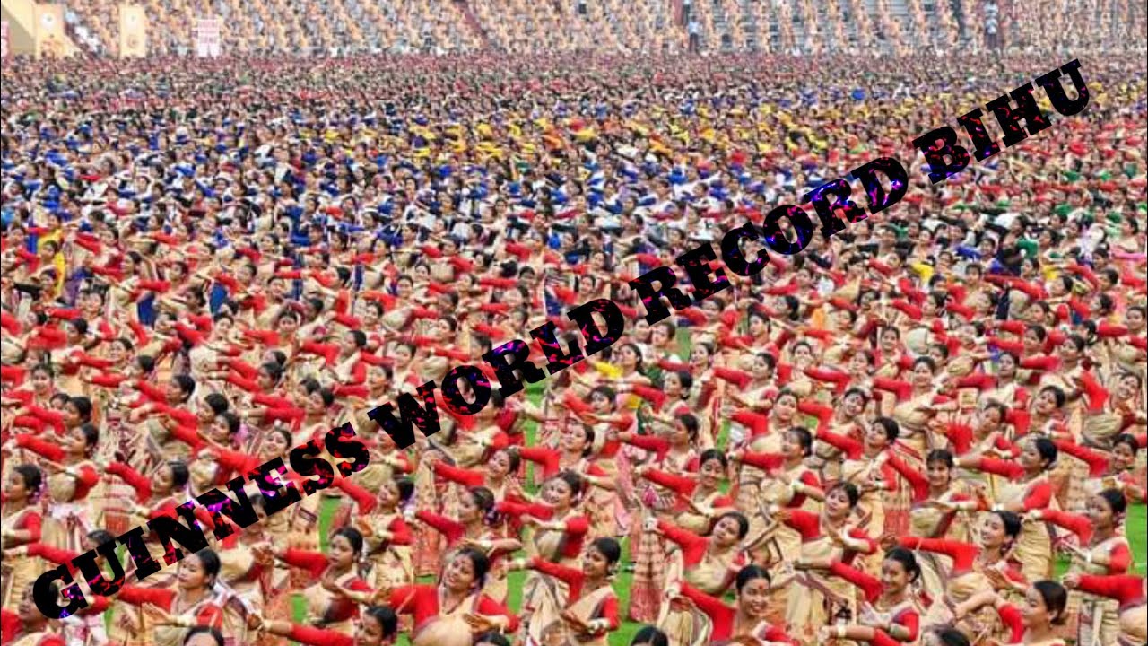 #Guinness World record Bihu# Assam Assam Bihu #April 14/4/2023 #Ranjit Borah videos