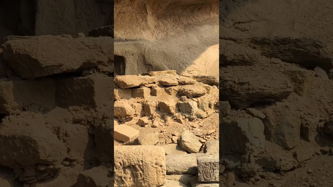 Peaceful remains of Buddhism caves in india heritage monuments of #buddhistsites #buddhistcaves