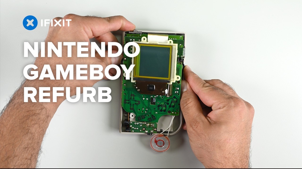 GameBoy Full Teardown & Repair &ndash; Step-by-Step Restoration