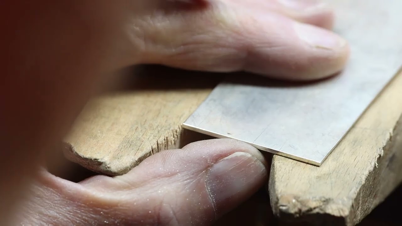 Ford Hallam's Tsuba School   How to make a kozuka   Part 2