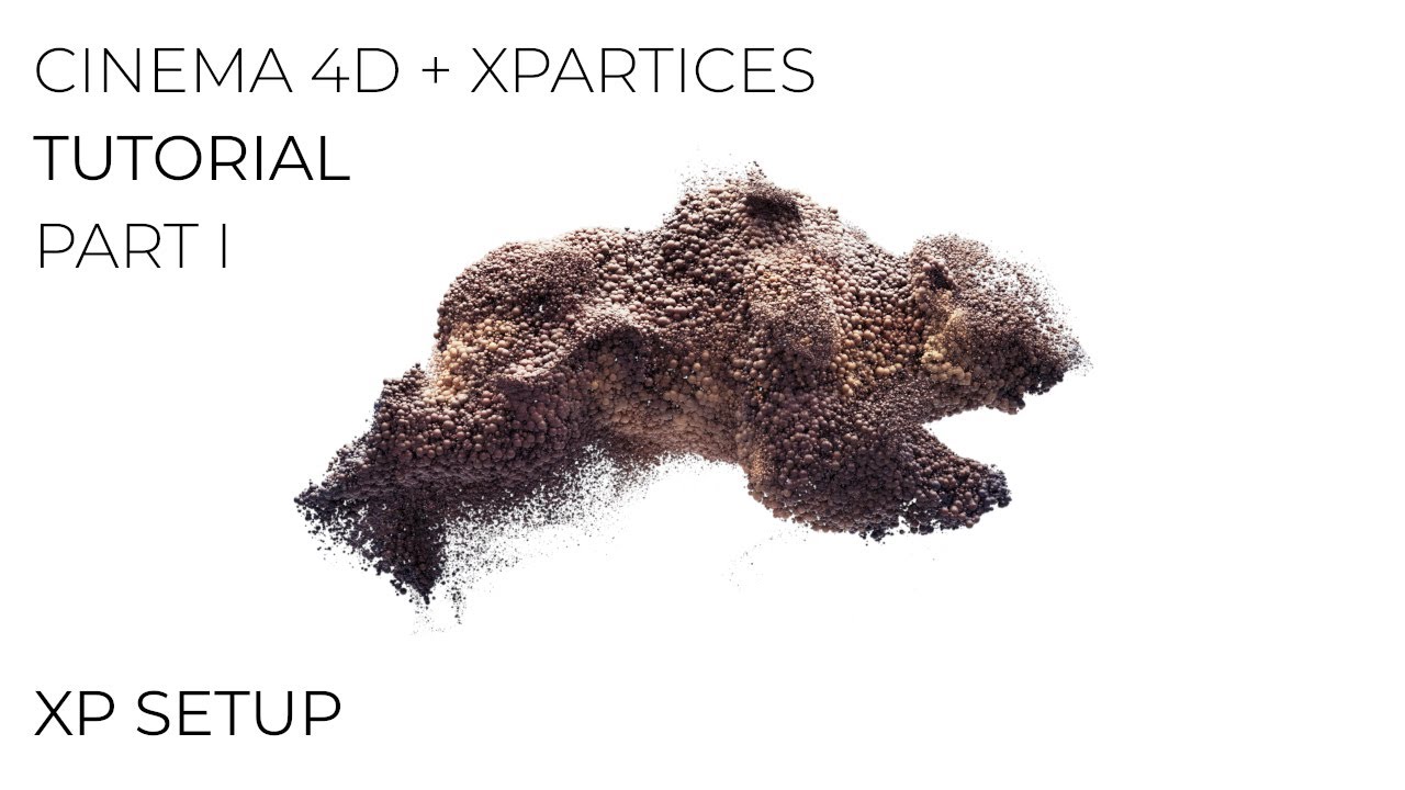 Particle Animals with Cinema4d and X-Particles Part I - XP Setup [Tutorial]