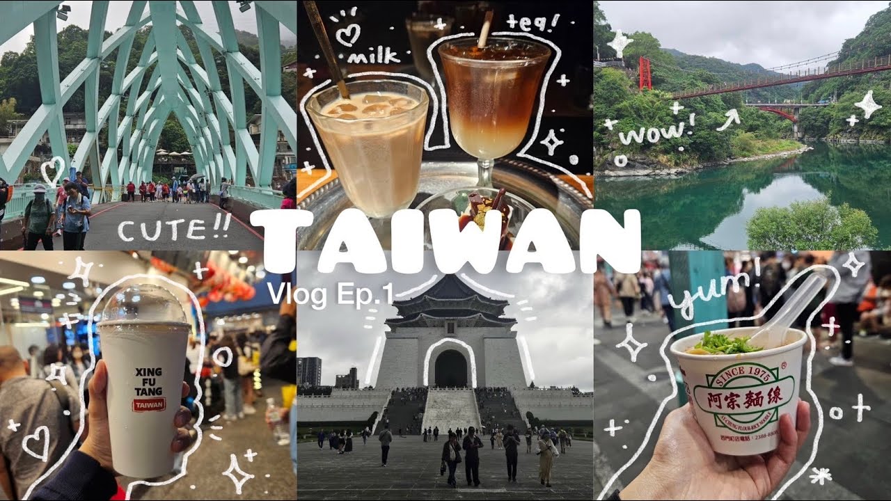 Taiwan 🇹🇼 EP.1  เที่ยวไต้หวัน 4 วัน 3 คืน เกือบเที่ยวคนเดียว! นั่งรถไป wulai พาไปคาเฟ่ลับสุดวินเทจ