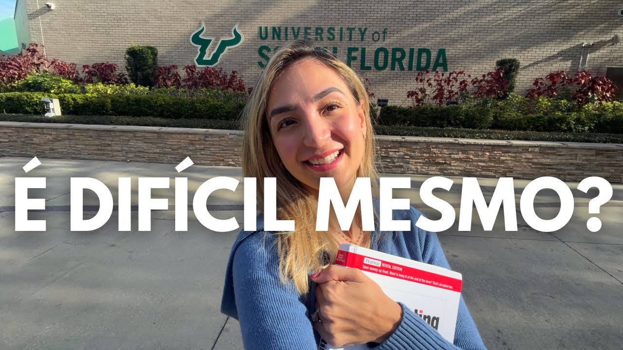 Faculdade nos EUA é difícil MESMO? 🇺🇸 Minha rotina real 