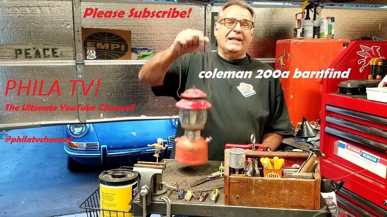 КОУЛМАН 200А САРАЙ НАЙДИ ФОНАРЬ. ЗАГОРИТ ЛИ ОН? ФИЛАМАН ТВ!