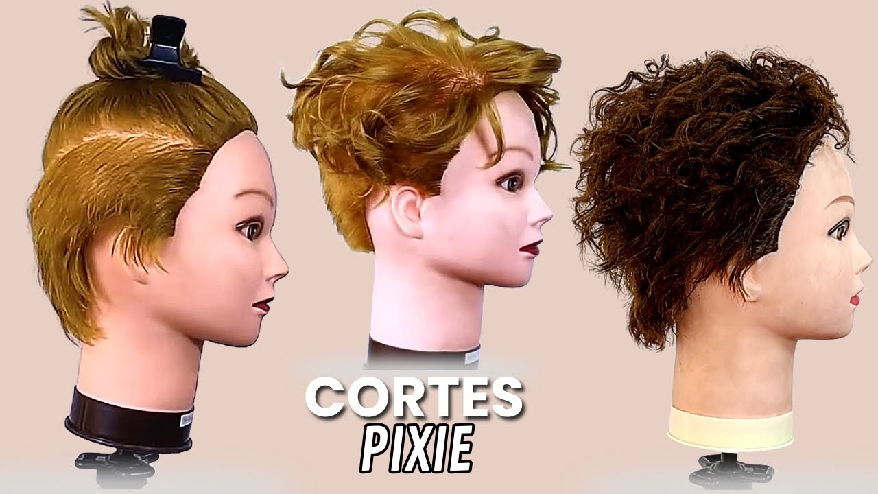 🔴CORTES PIXIE PASO A PASO - (corte con Máquina y Tijera)