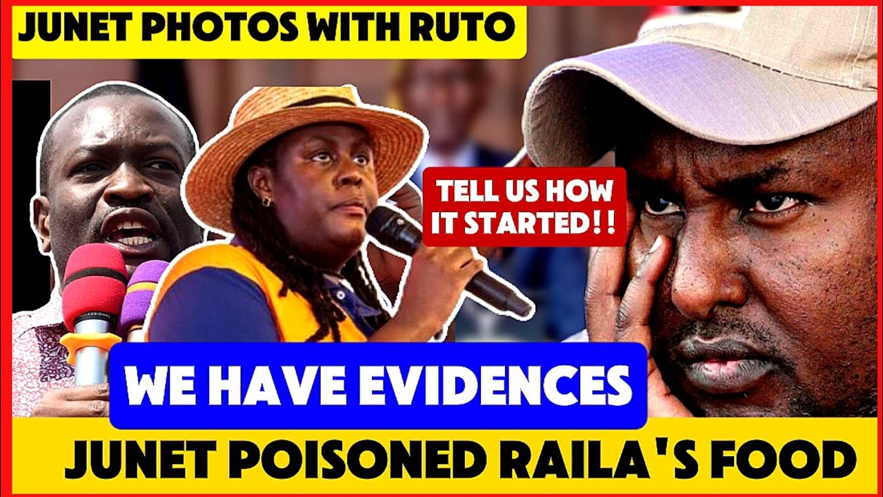 JUNET'S BIG DEAL WITH RUTO IN BEFORE RAILA'S DEATH EXPOSED AS JUNET RUSHES INTO HIDING!!