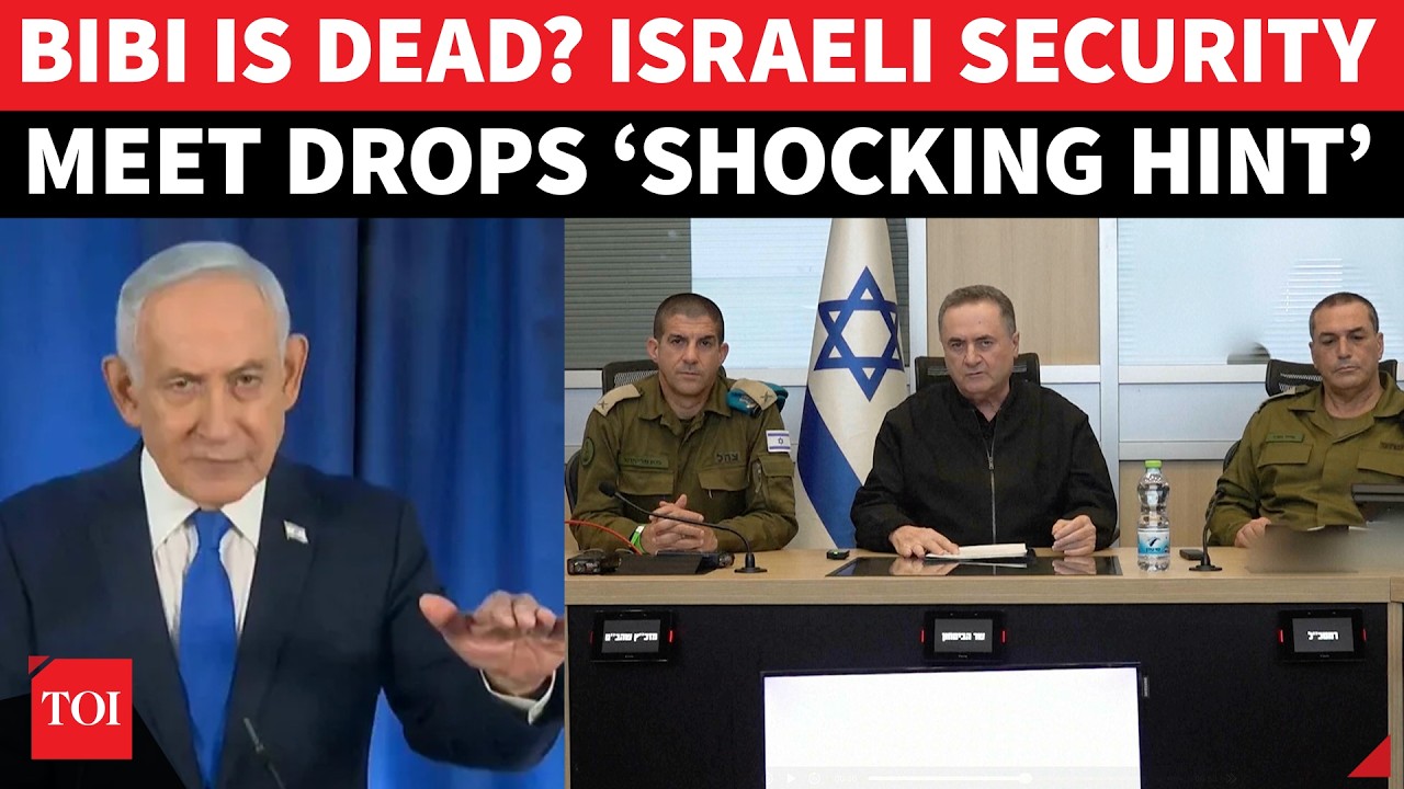 Netanyahu KILLED? Israeli PM Misses Security Meet, ‘6-Finger Lookalike’ Speech Sparks Frenzy | Watch