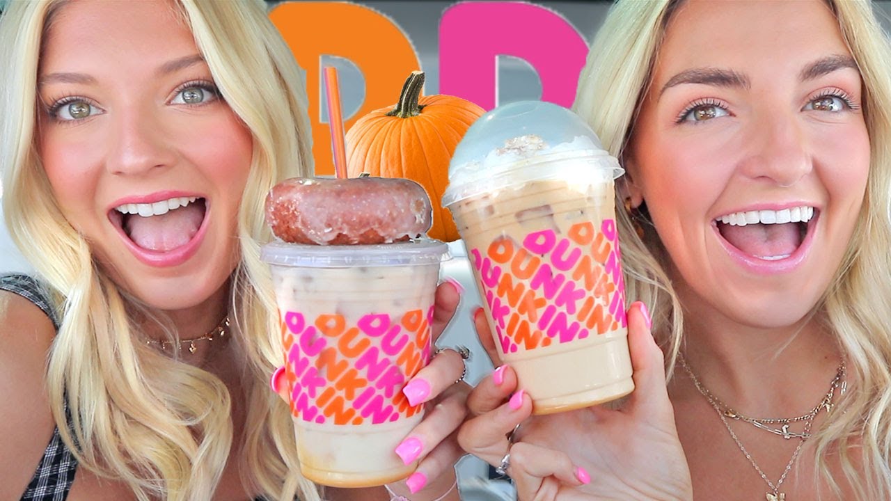 DUNKIN PUMPKIN MUKBANG!