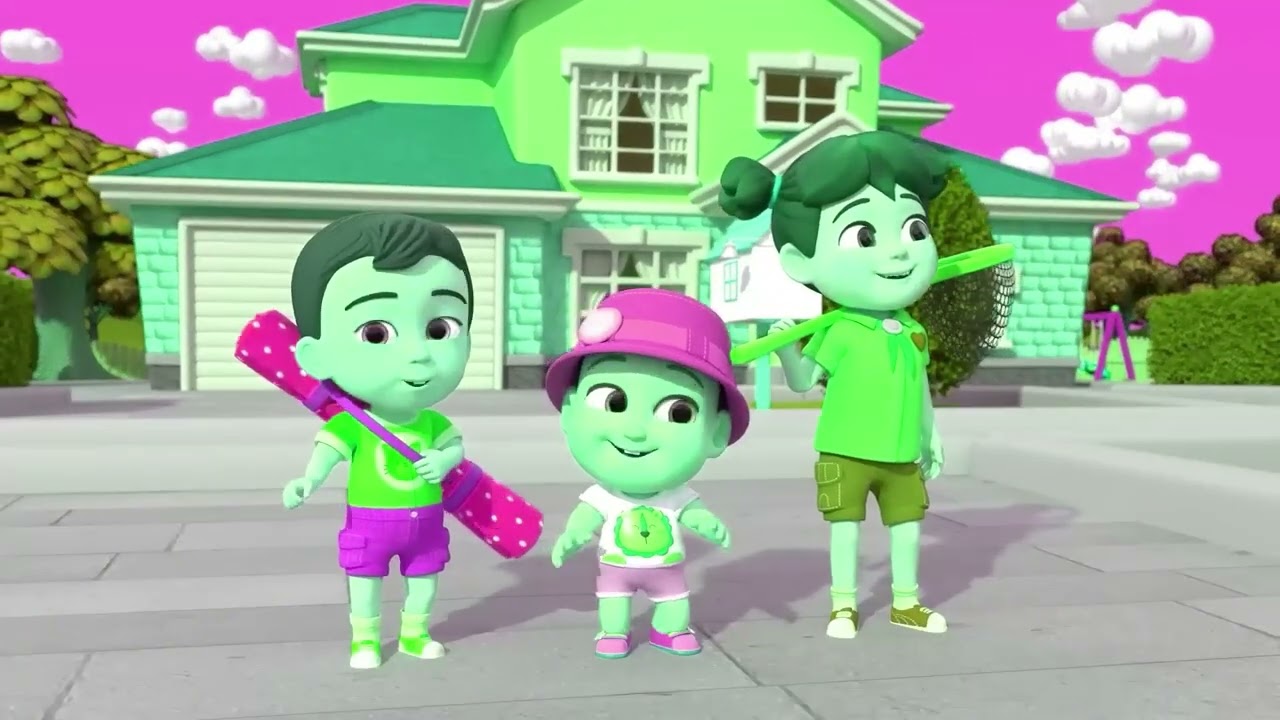 New Born Baby Nursery Song The Wheels On The Bus Go Round & Round/Sponsored By Klasky Csupo Effects