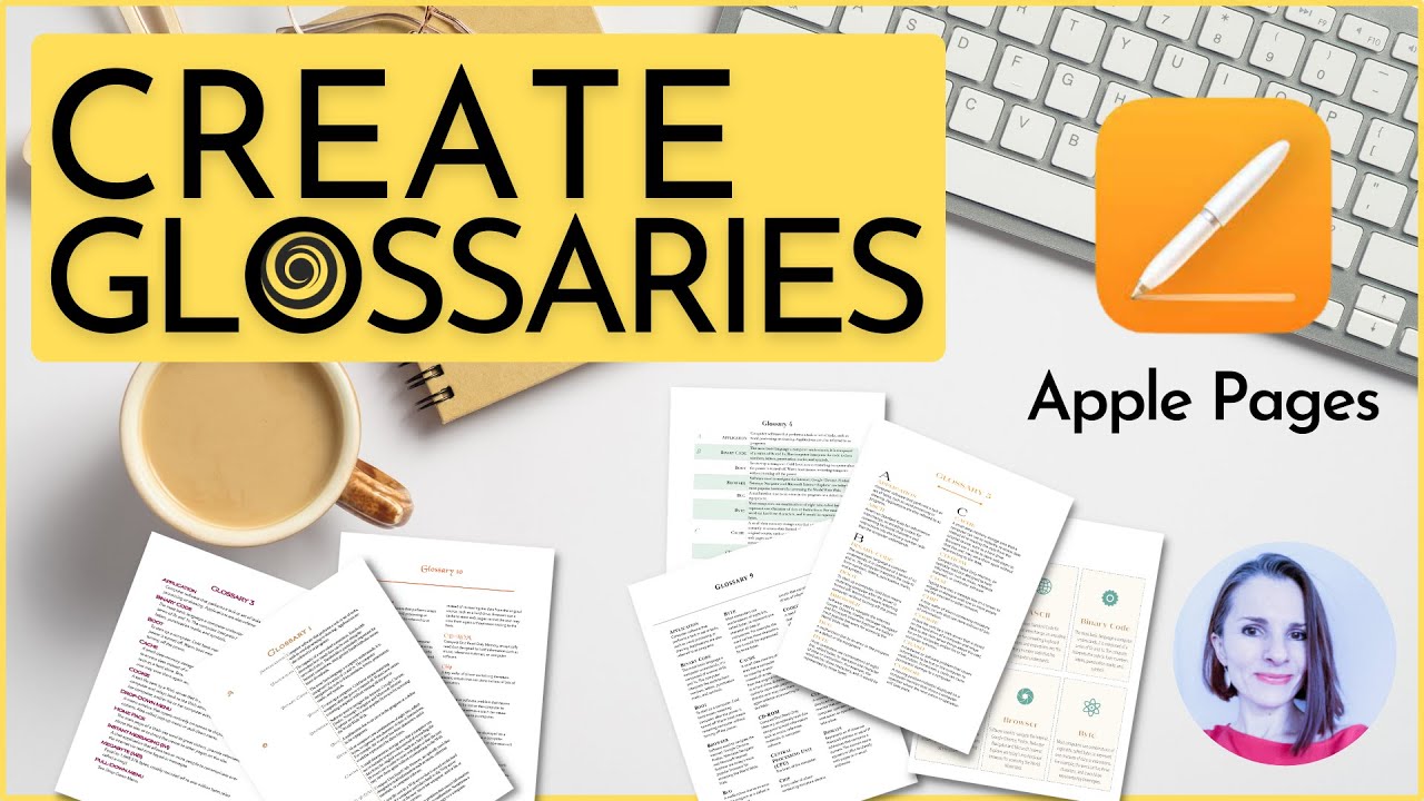 How to Create Glossaries in Apple Pages || Book Glossary