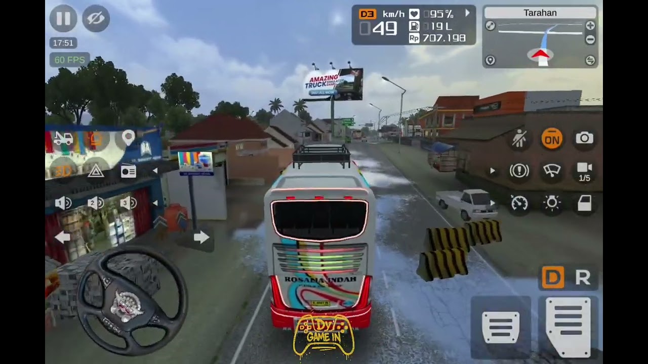 GAME BUS ‼️ Jakarta Ke Palembang Part 3 #bussid #bussimulatorindonesia #busoleng #bus