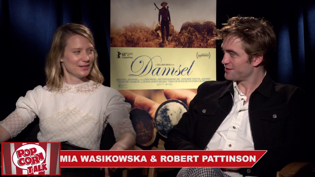 Mia Wasikowska & Robert Pattinson talk about Damsel preparation