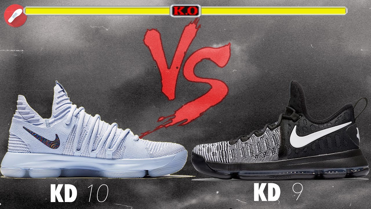 Nike Kd 10 vs Kd 9!