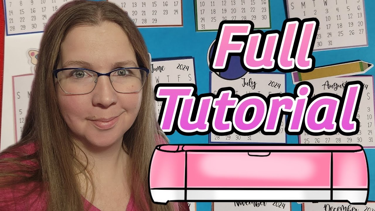 Make Amazing DIY Calendars with Cricut - Step by step tutorial