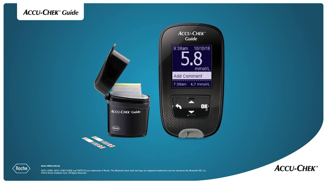 Accu-Chek Guide - Setting up and using the meter