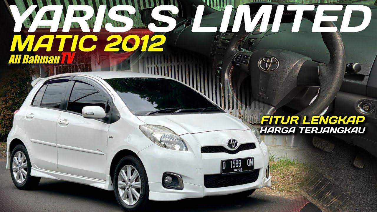 YARIS S LIMITED MATIC COCOK BUAT HARIAN, FITUR LENGKAP BIKIN TAMBAH PEDE
