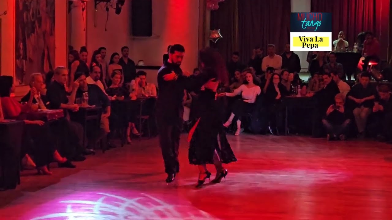 MARCELA DURAN y FERNANDO CARRASCO en VIVA LA PEPA Milonga (1/2)