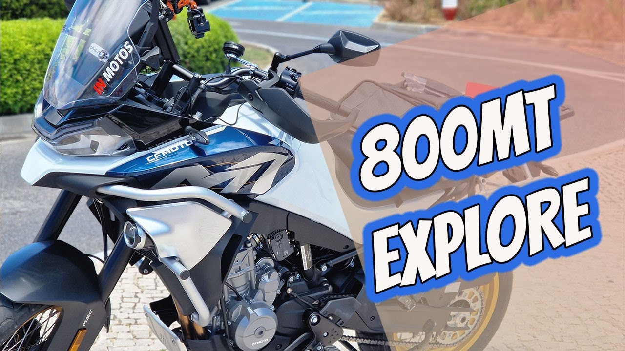 CFMOTO 800MT Explore  ★  Review & TestRide  ★ 🔥🔴 - ENGLISH 💯✅