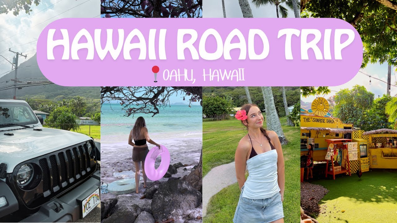 We rented a car in Oahu, Hawaii!!! (Waikiki Beach, Pipeline, Botanical Gardens)