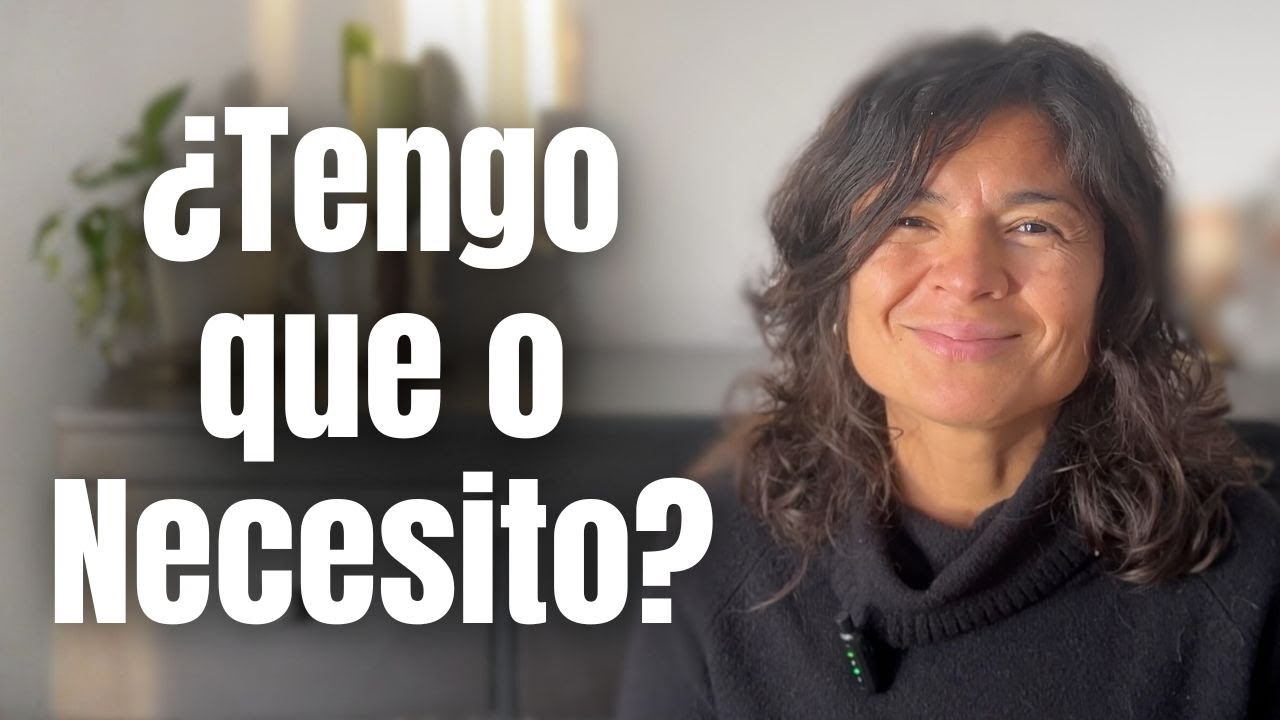 No es que “tengas que”… es que algo en vos lo necesita