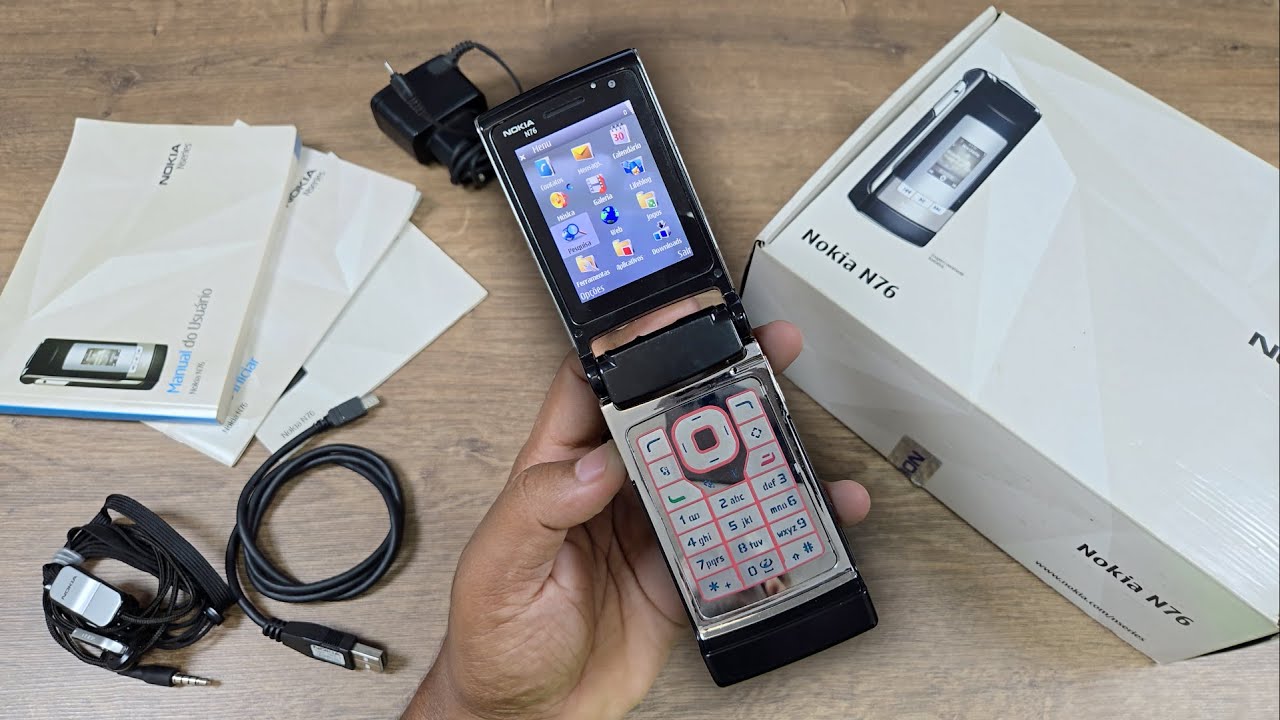 NOKIA N76 S60 3ª EDITION | UNBOXING 4K