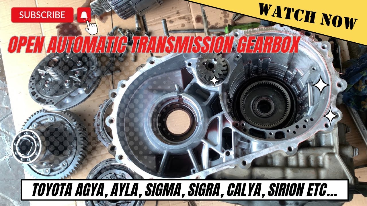 Open Automatic Transmission Gearbox Toyota Agya, Ayla, Sigma, Sigra, Calya, Sirion etc