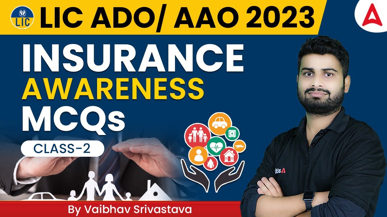 LIC AAO & ADO 2023 | Insurance Awareness | CLASS-2 | by Vaibhav Srivastava